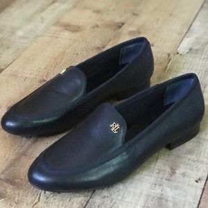 Lauren Ralph Lauren Black Loafers